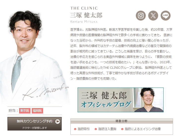 ザ・クリニック三塚健太郎医師